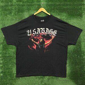 21 Savage American Dream Hip-Hop T-Shirt Size 3XL